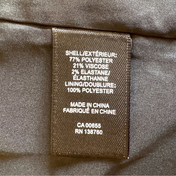 New Women’s RW&CO. Size Medium Black Coat - Picture 4 of 4